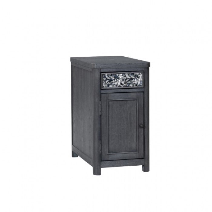 Sterling West Ash Gray Chairside Table