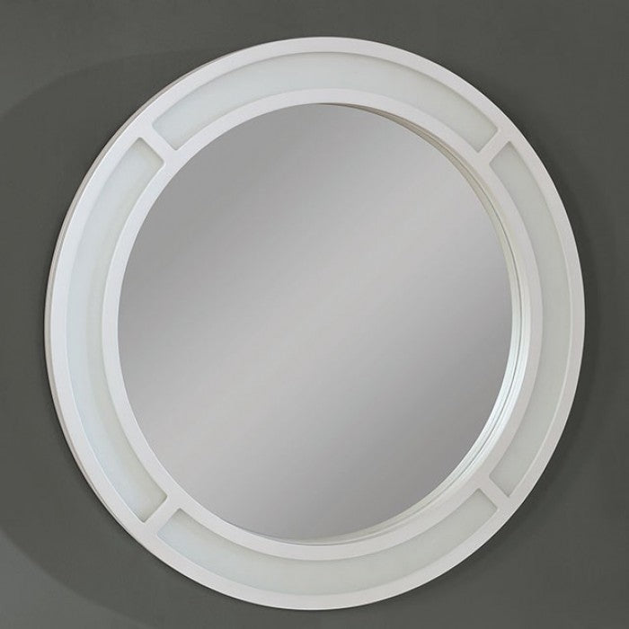 Yasmine Luminous White Vanity Set