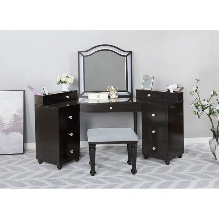 Tracie Obsidian Gray Vanity Set