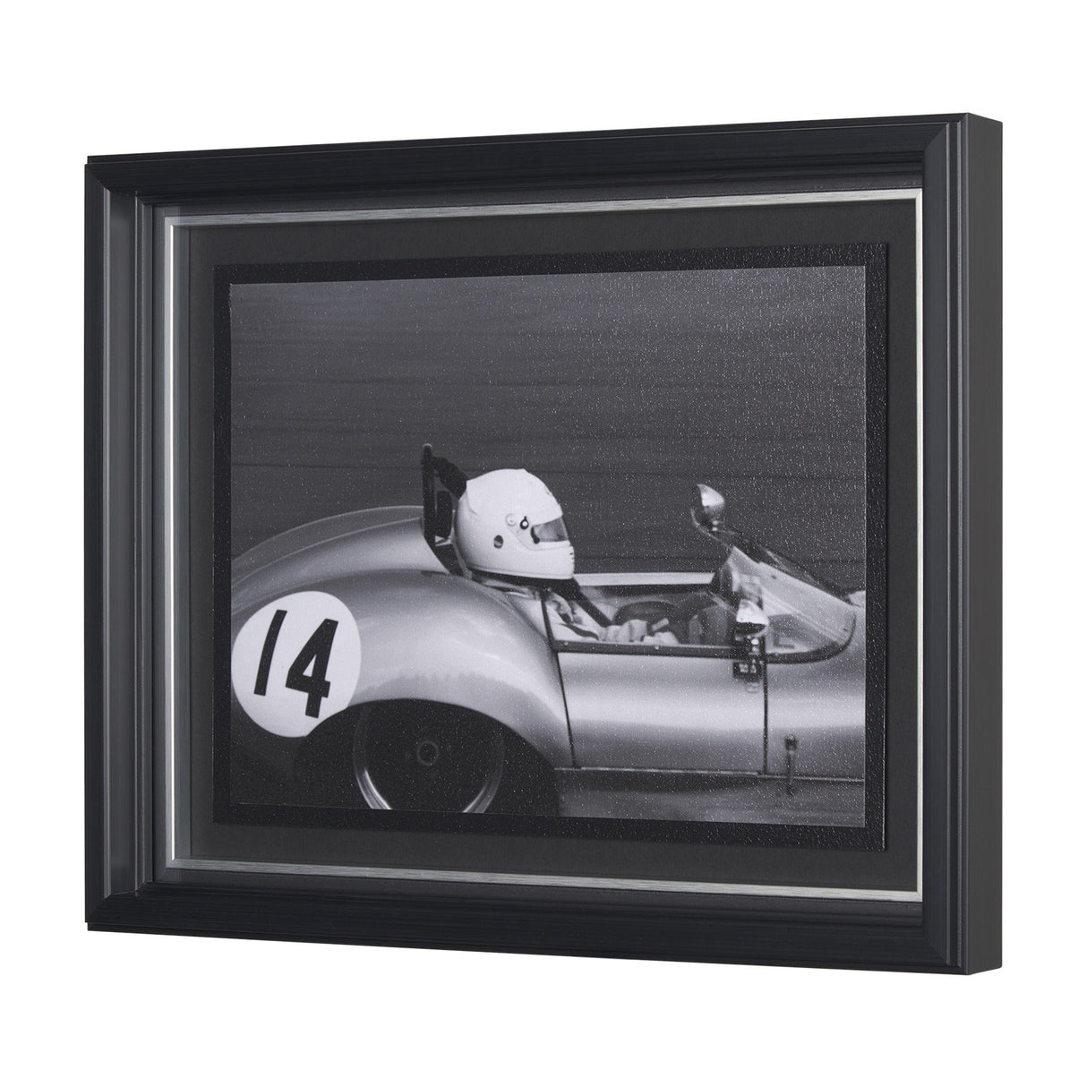 Focus by Ben Wood a Hand Embellished Framed Photo Art Print Matted under Glass by Mercana at Eve Furniture