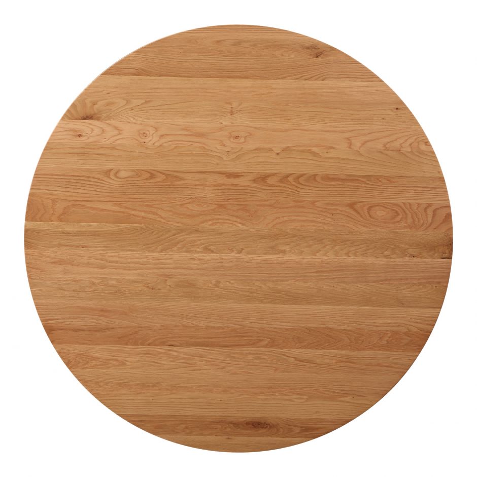 Folke Round Coffee Table Natural by Moe's Home at Eve Furniture