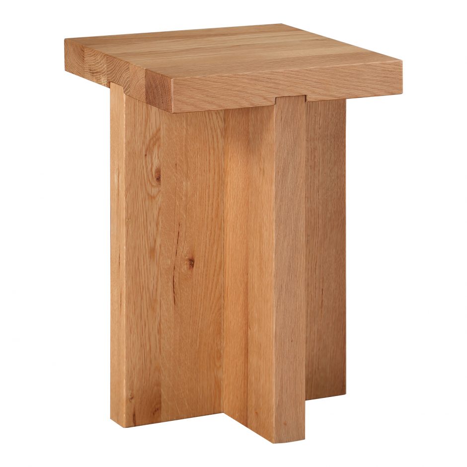 Folke Side Table Natural by Moe's Home at Eve Furniture