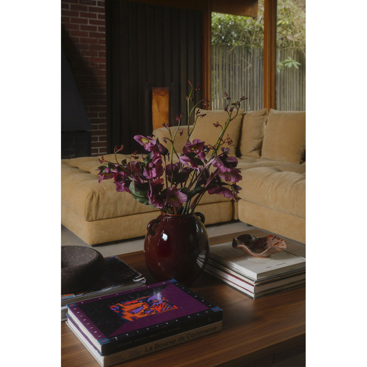 Folke Walnut Coffee Table by Moe's Home at Eve Furniture