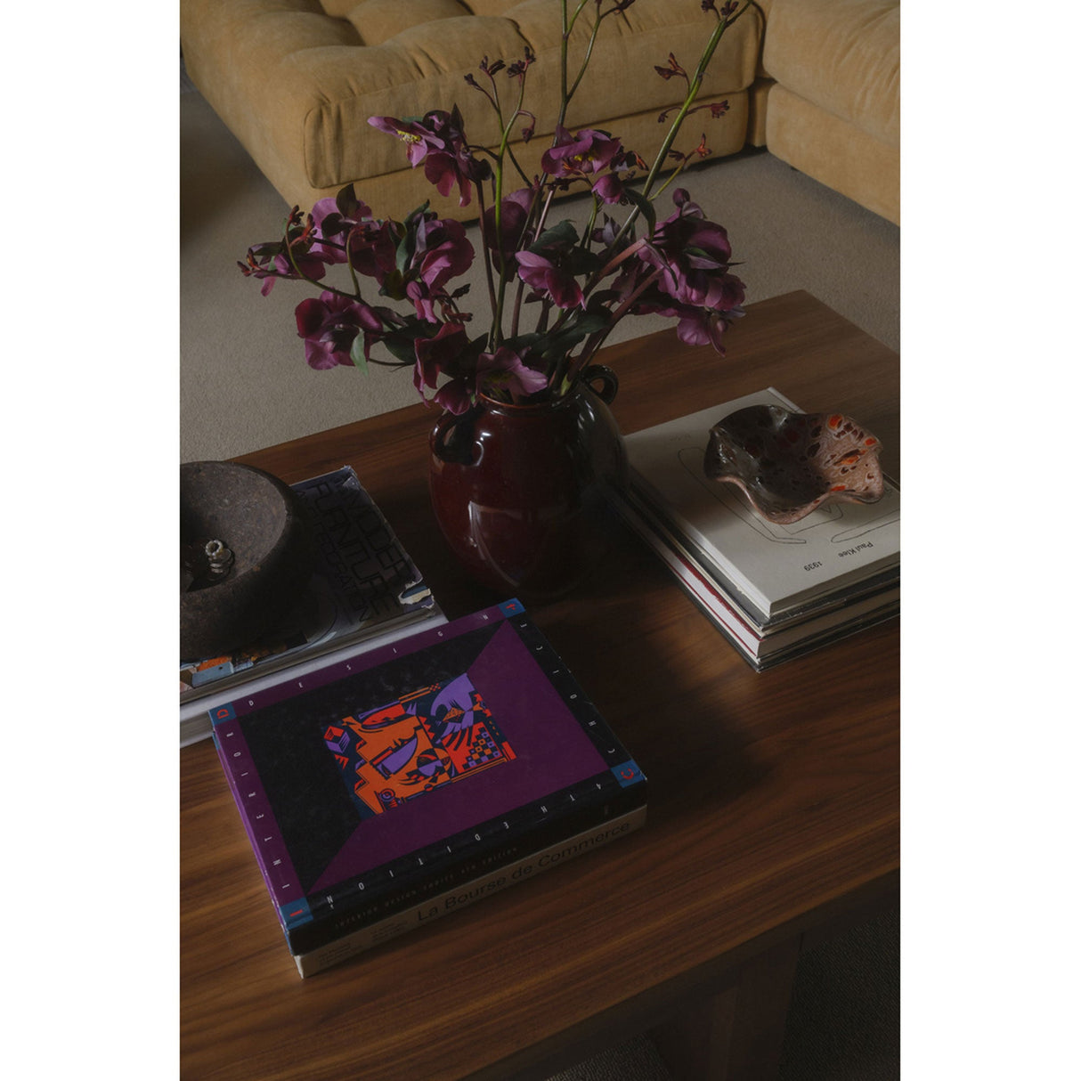 Folke Walnut Coffee Table by Moe's Home at Eve Furniture