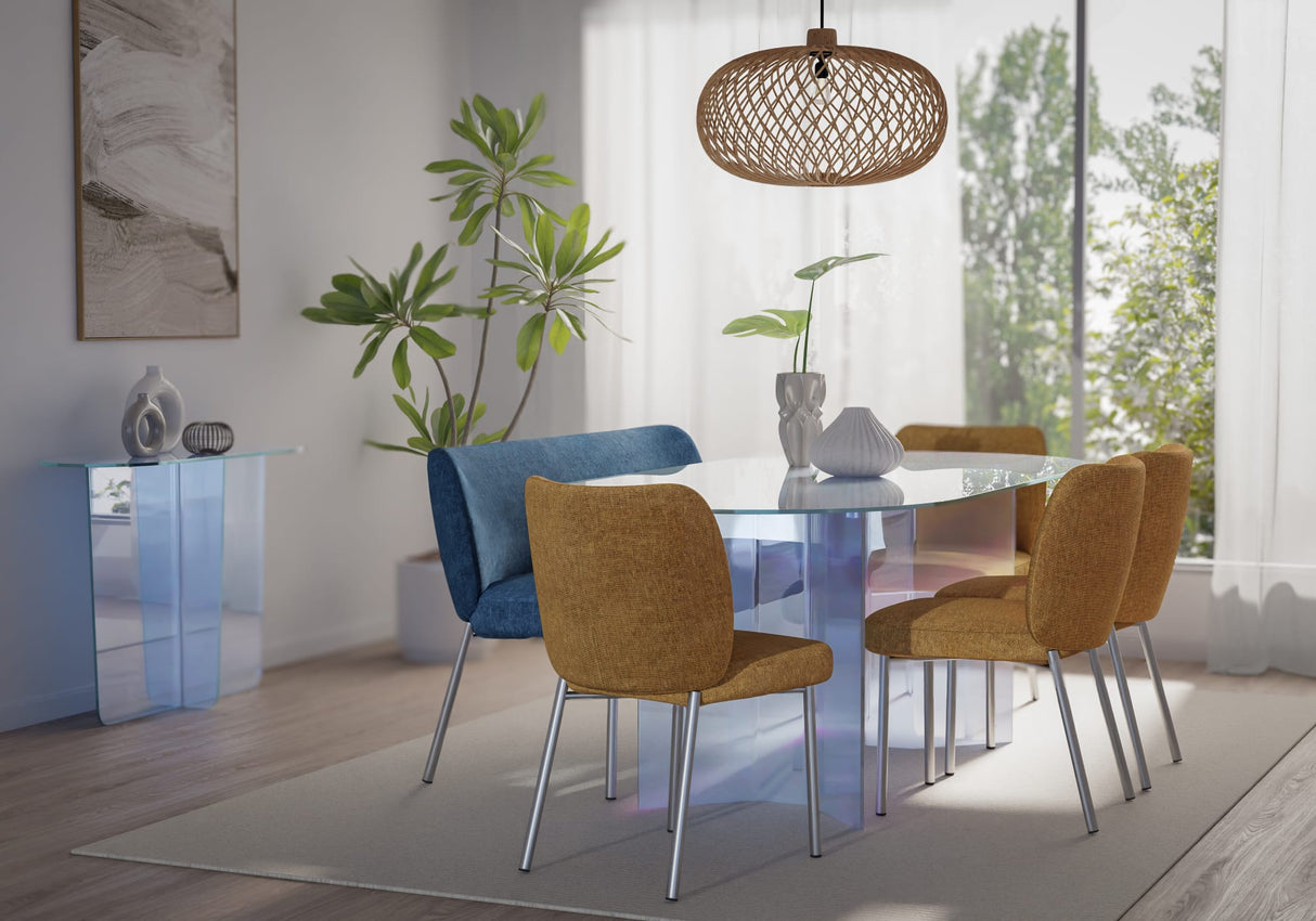 Fomo Azure Upholstered Bench by Modus Furniture at Eve Furniture
