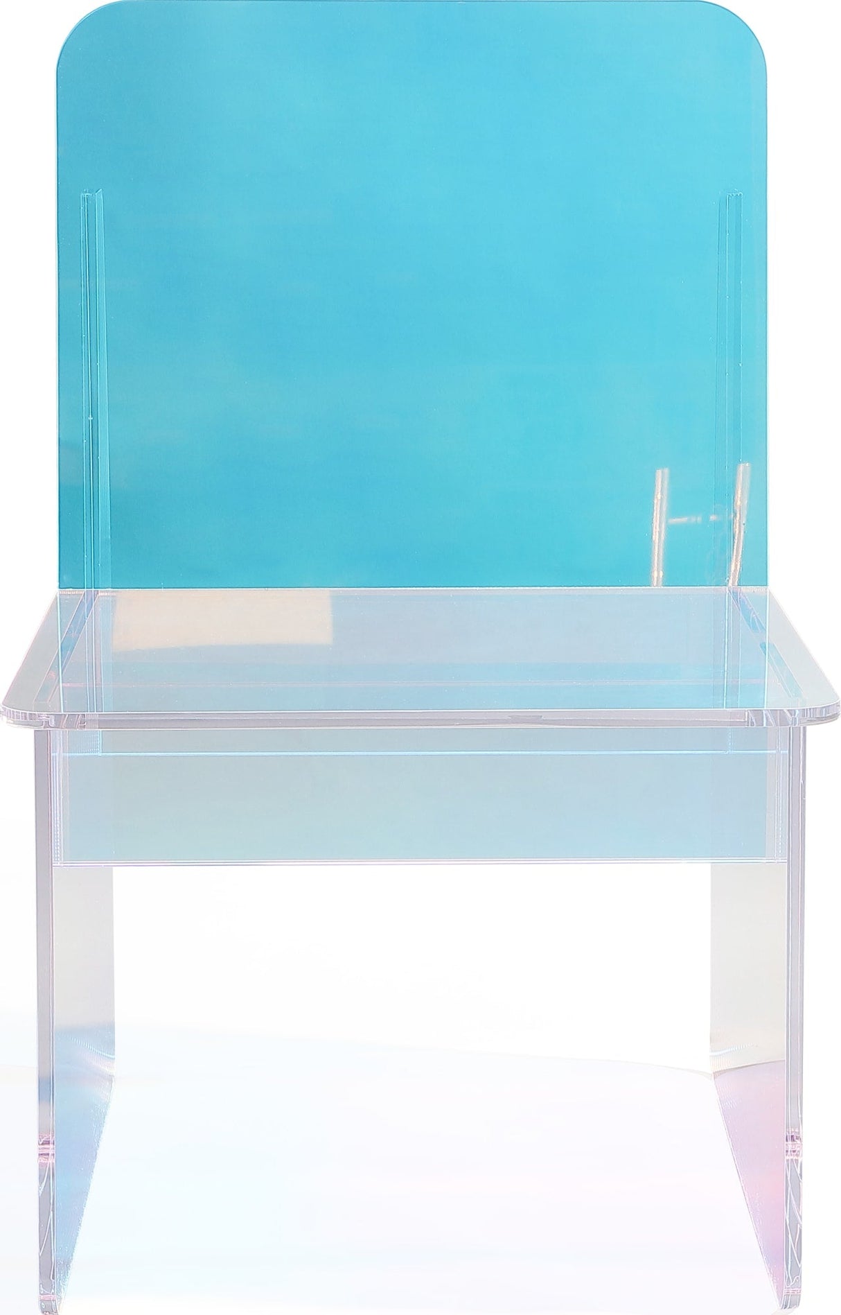 Fomo Honeyberry Iridescent Acrylic Accent Chair by Modus Furniture at Eve Furniture