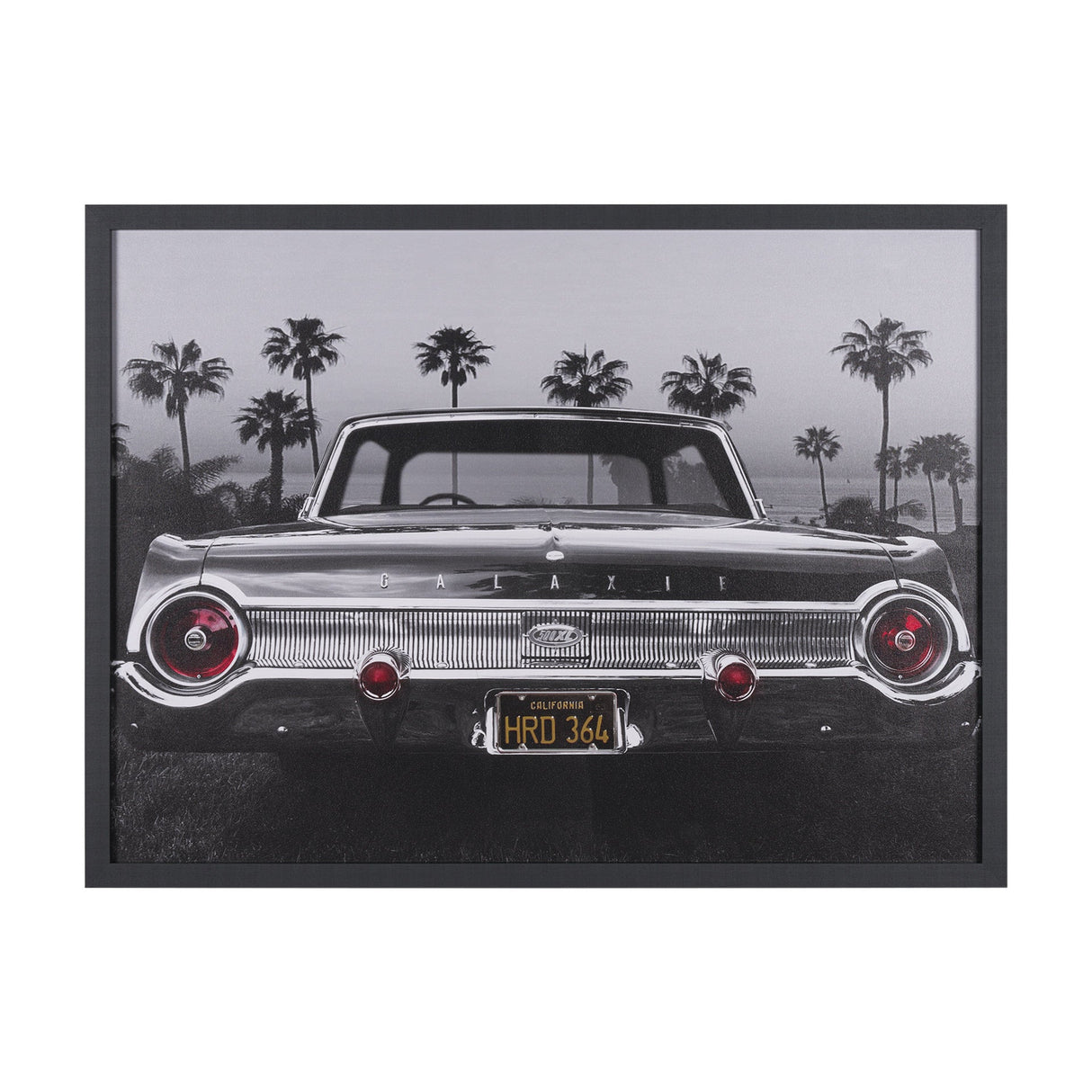 Ford Galaxy 500XL by Larry Butterworth a Hand Embellished Framed Photo Art Print by Mercana at Eve Furniture