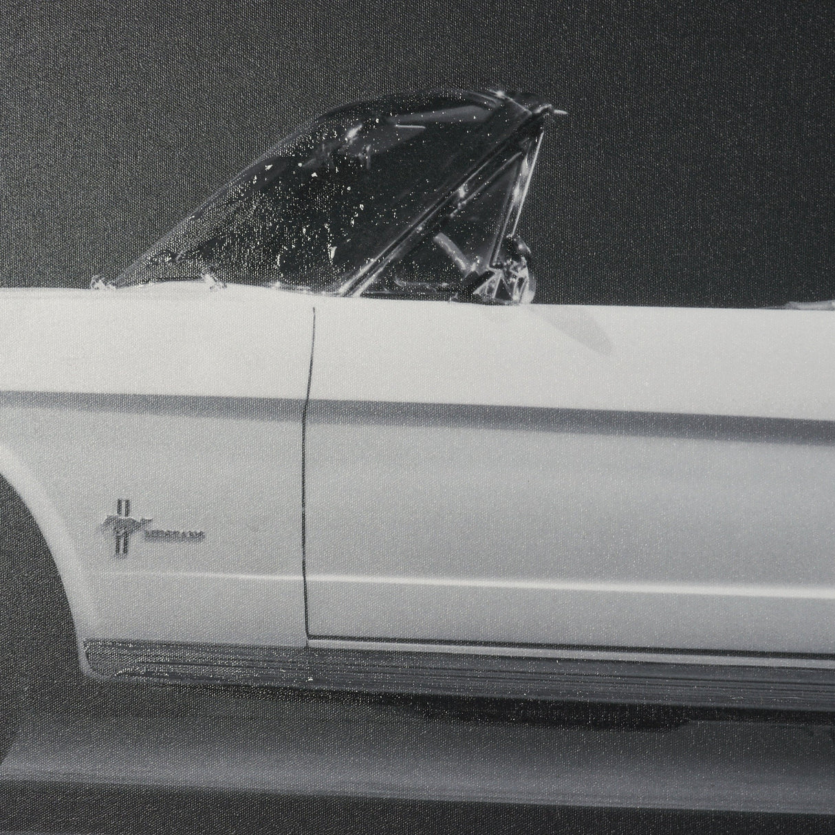 Ford Mustang Convertible1964 by Tal Paz-Fridman Frame Art Print under Glass by Mercana at Eve Furniture