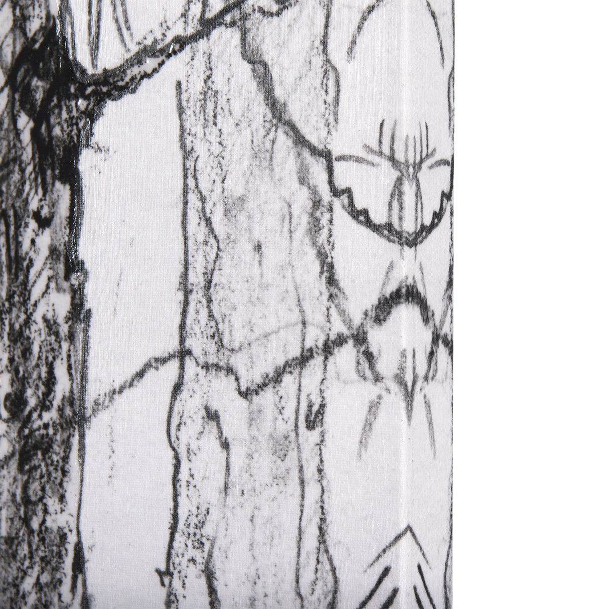 Forest BW I by Ariana a Hand Embellished Textured Canvas by Mercana at Eve Furniture