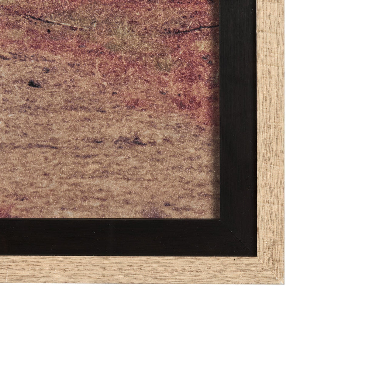 Forest Crossing by Mercana Studio a Hand Embellished Textured Framed Photo Art Print Matted under Gl by Mercana at Eve Furniture