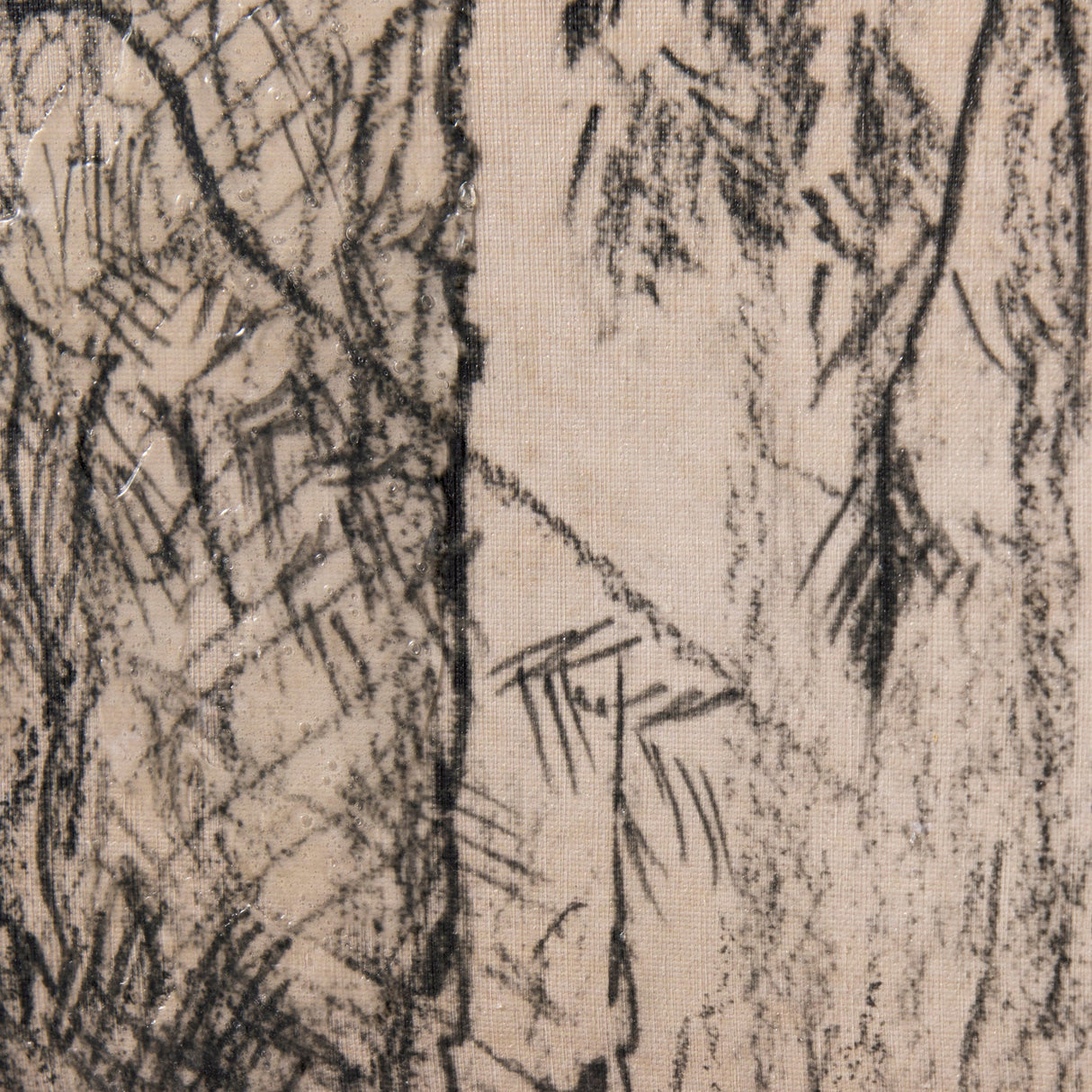 Forest I by Natali a Hand Embellished Textured Canvas by Mercana at Eve Furniture