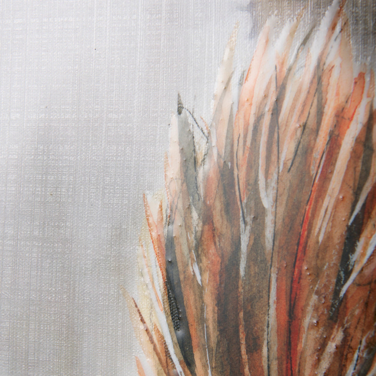 Forest Squirrel by Mercana Studio a Hand Embellished Textured Canvas by Mercana at Eve Furniture