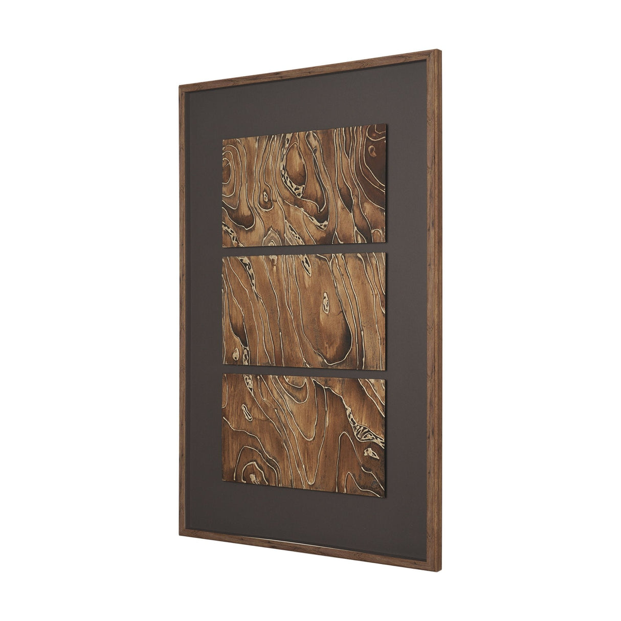 Forest Topography by Mercana Studio Handmade Original Framed Artwork Matted under Glass by Mercana at Eve Furniture