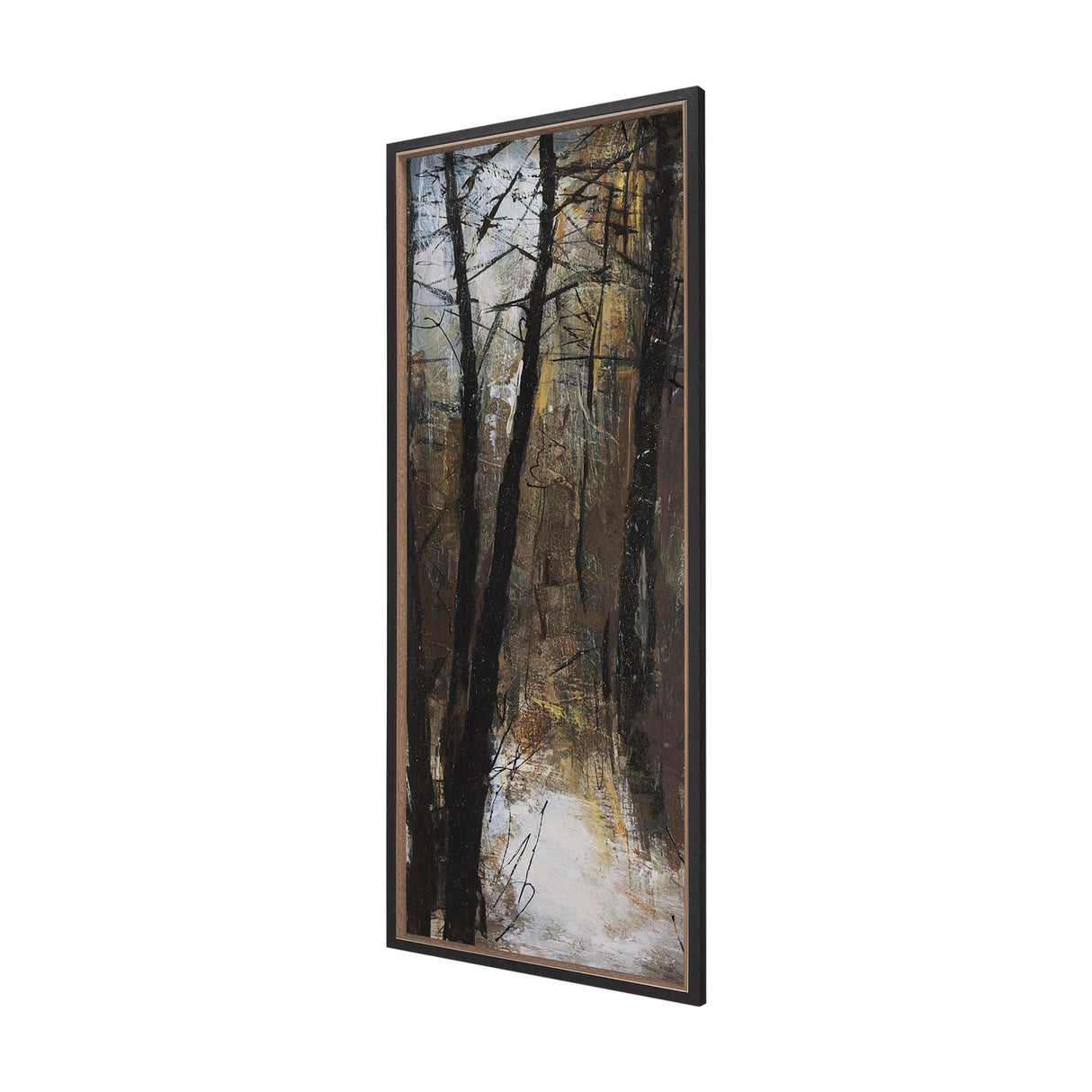 Forest View V by Mercana Studio a Hand Embellished Textured Framed Art Print by Mercana at Eve Furniture