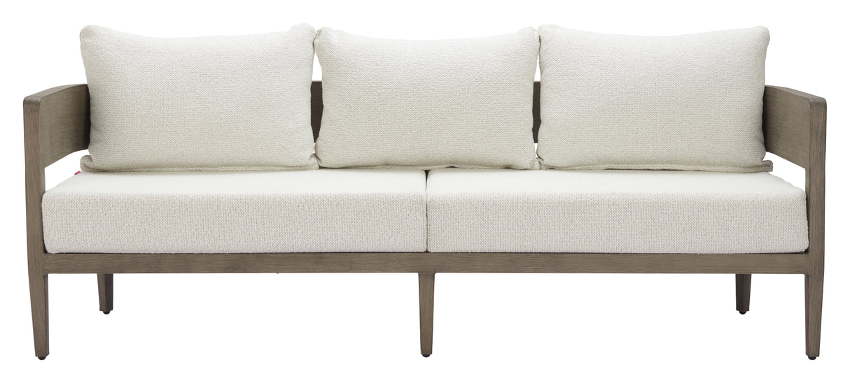 Foret Beige Outdoor Sofa by Zuomod at Eve Furniture