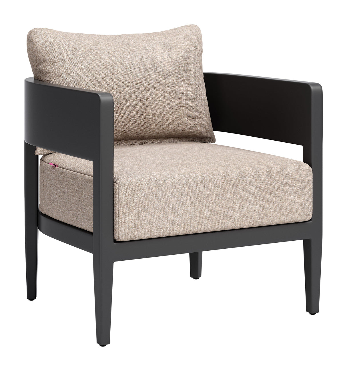 Foret Black Outdoor Armchair by Zuomod at Eve Furniture