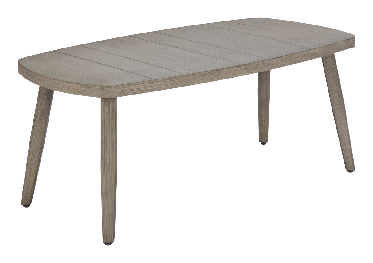 Foret Brown Outdoor Coffee Table by Zuomod at Eve Furniture