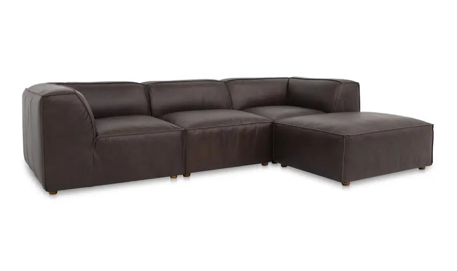 Form Lounge Modular Sectional Espresso Brown by Moe's Home at Eve Furniture