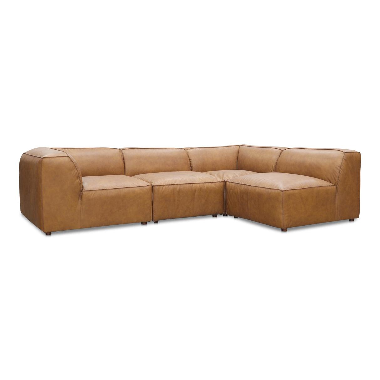 Form Tan Signature Modular Sectional by MOES at Eve Furniture