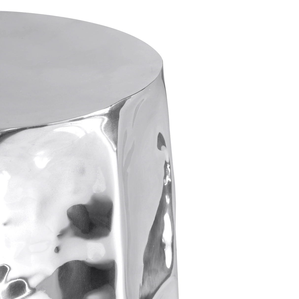Forma Chrome Side Table by TOV Furniture at Eve Furniture