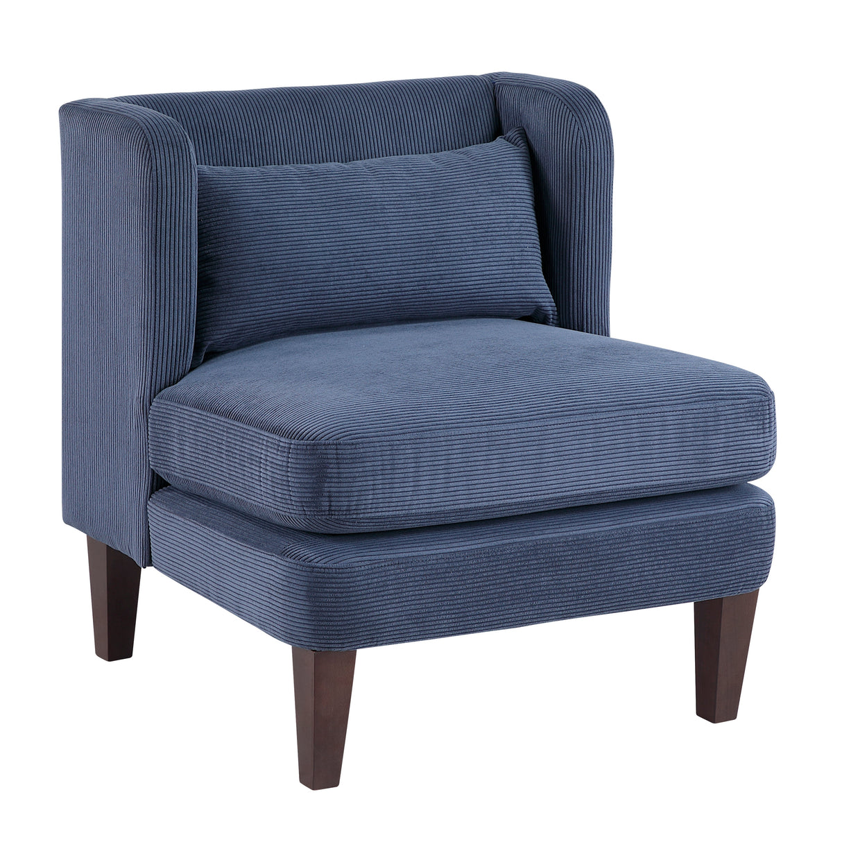 Forrester Blue Accent Chair by Homelegance at Eve Furniture
