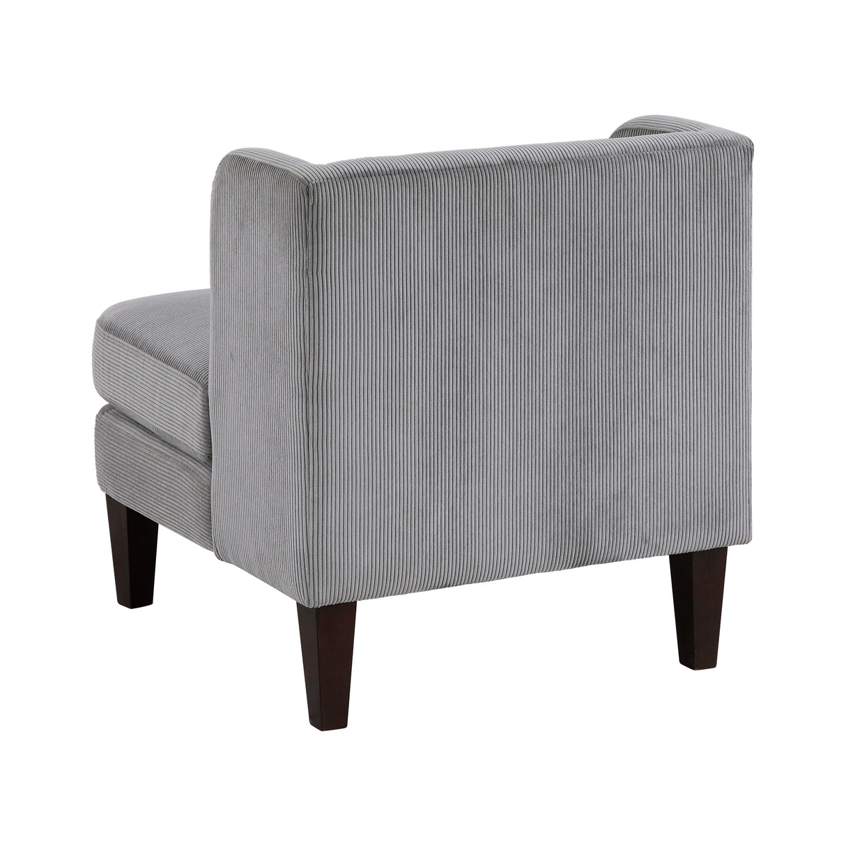 Forrester Dark Gray Accent Chair by Homelegance at Eve Furniture