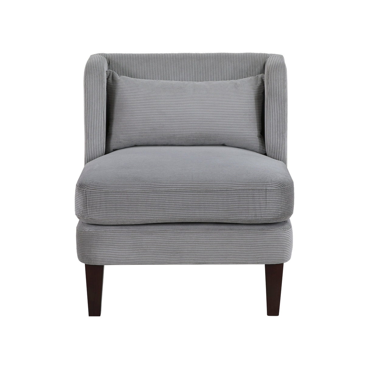 Forrester Dark Gray Accent Chair by Homelegance at Eve Furniture