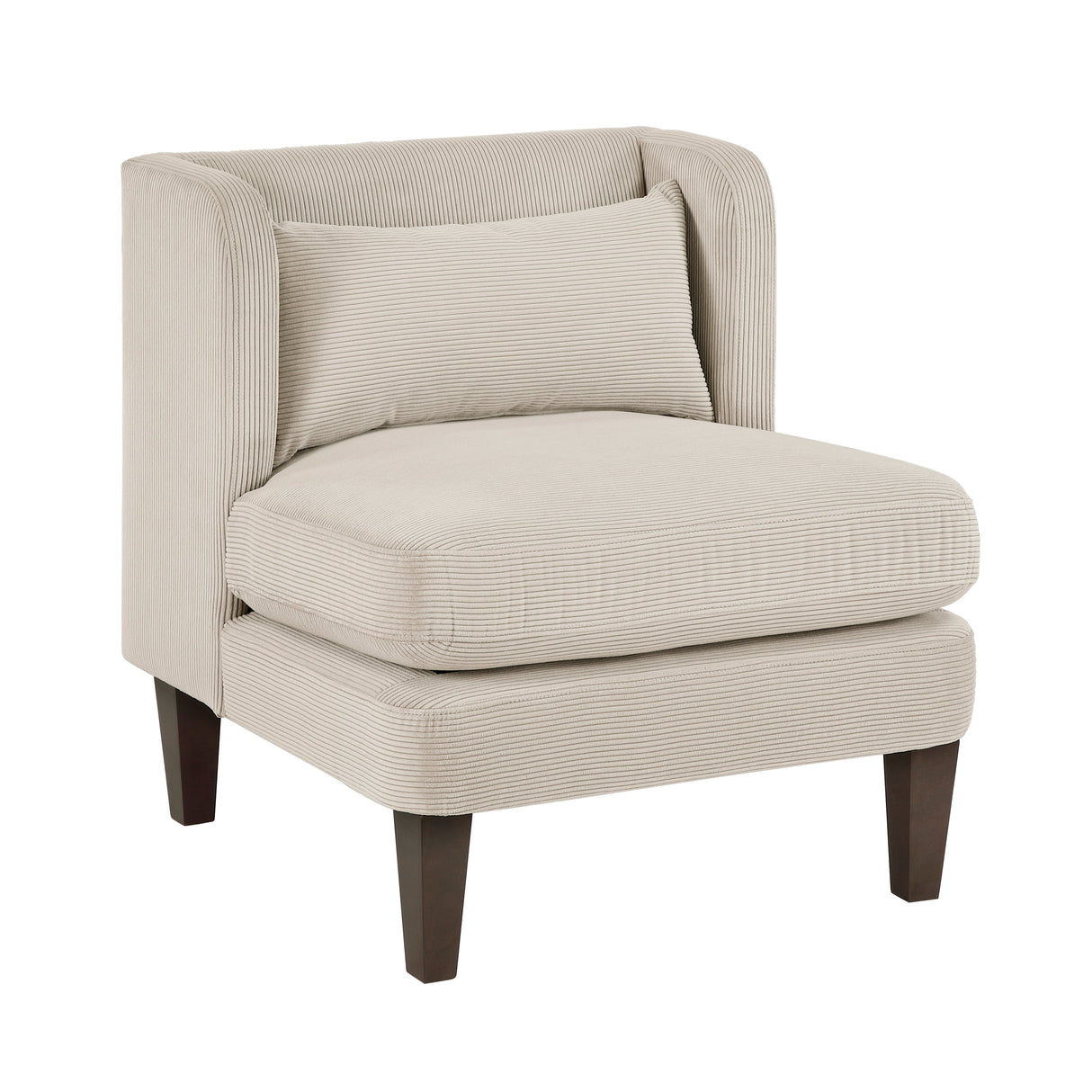 Forrester Taupe Accent Chair by Homelegance at Eve Furniture