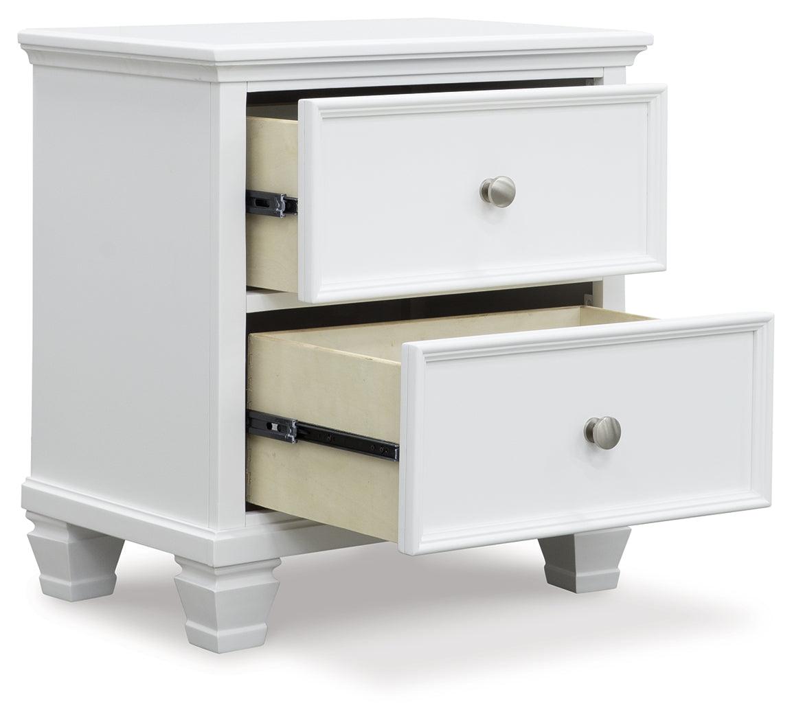 Fortman White Nightstand by Ashley at Eve Furniture