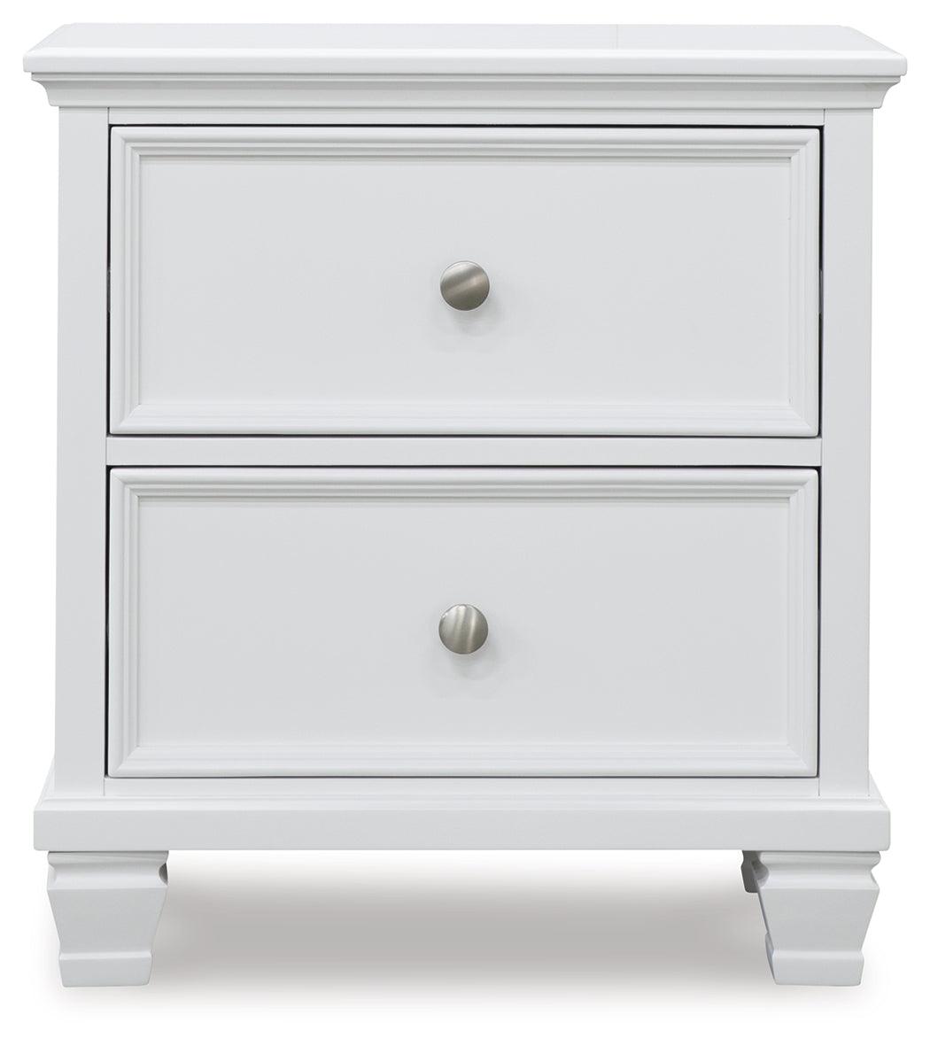 Fortman White Nightstand by Ashley at Eve Furniture