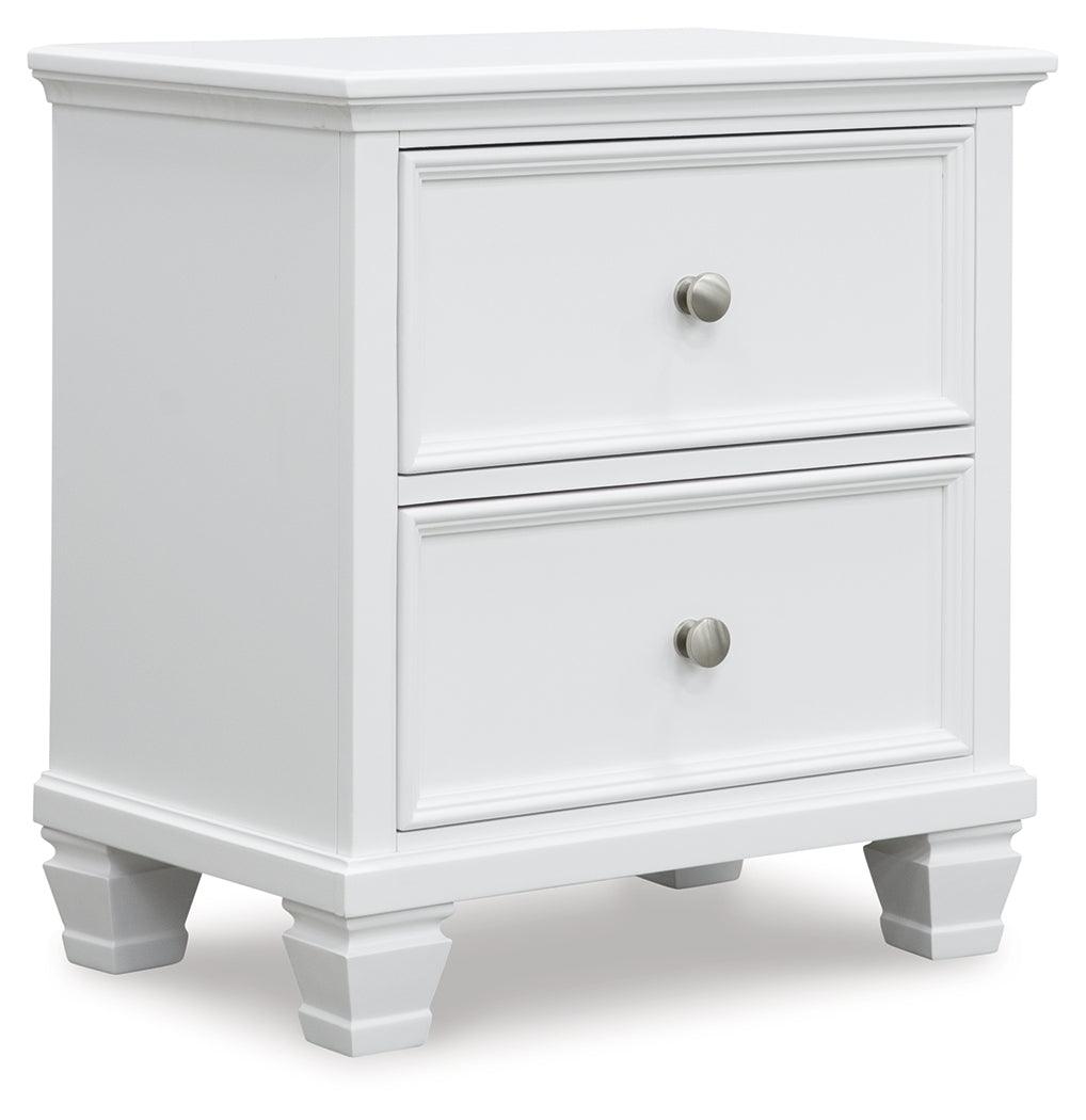 Fortman White Nightstand by Ashley at Eve Furniture