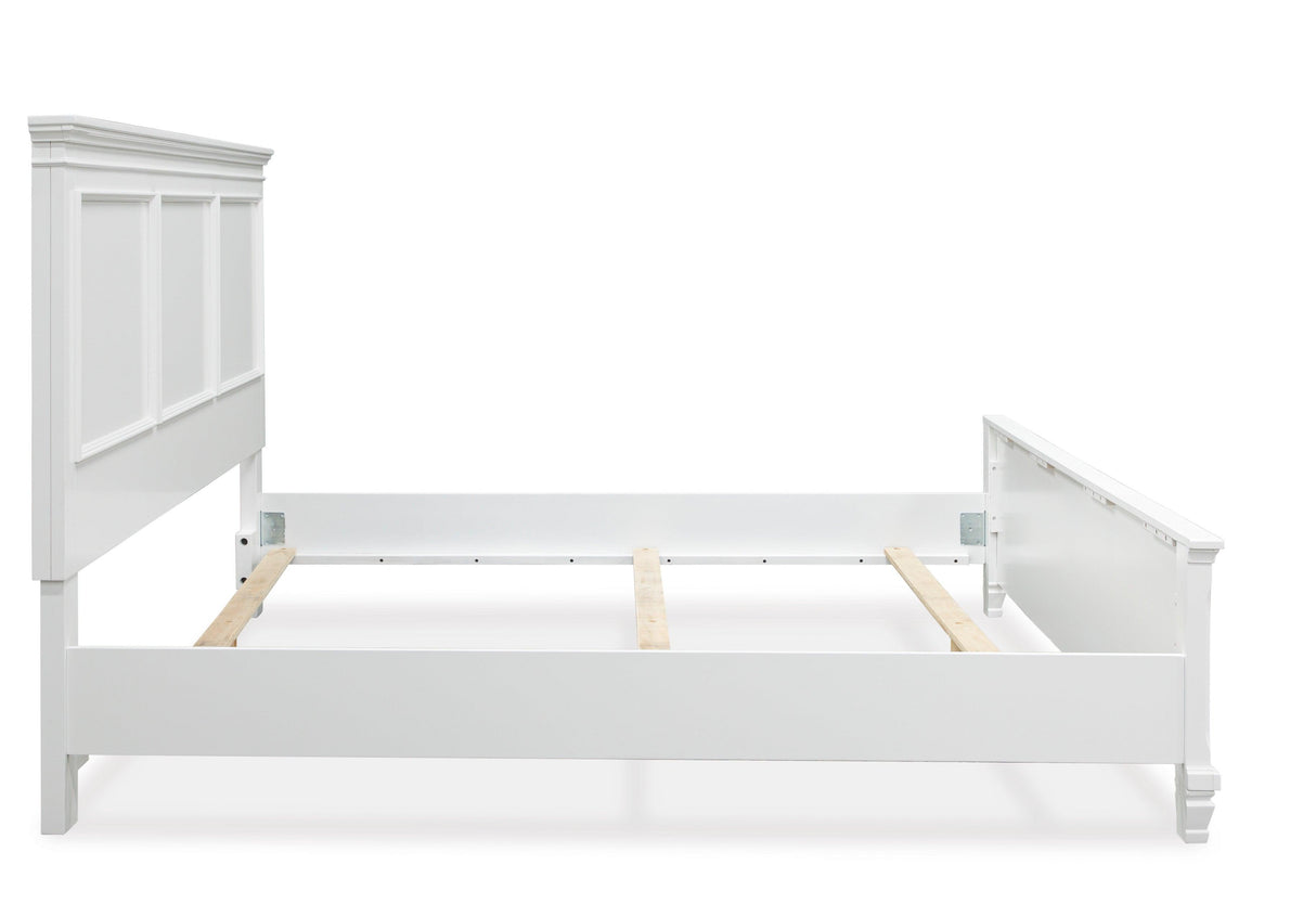 Fortman White Panel Bedroom Set by Ashley at Eve Furniture