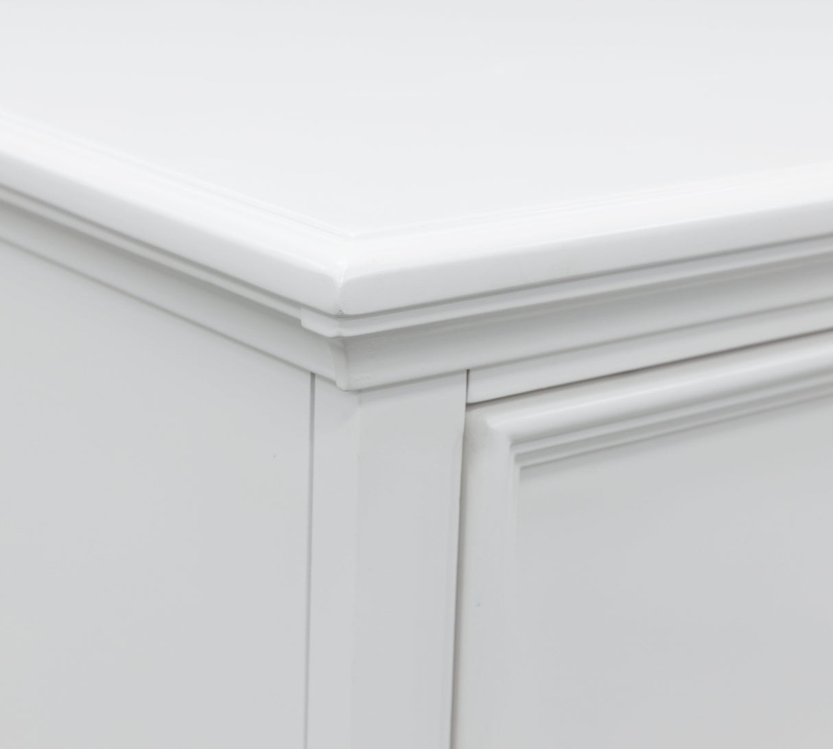 Fortman White Chest of Drawers by Ashley at Eve Furniture