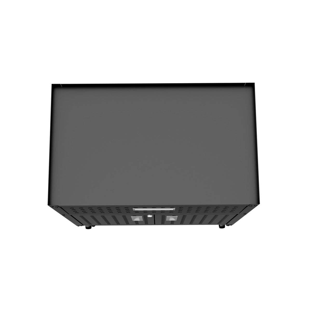 Fortress 31.5" Mobile Garage Cabinet with Drawer and Shelves in Charcoal Grey by Manhattan Comfort at Eve Furniture