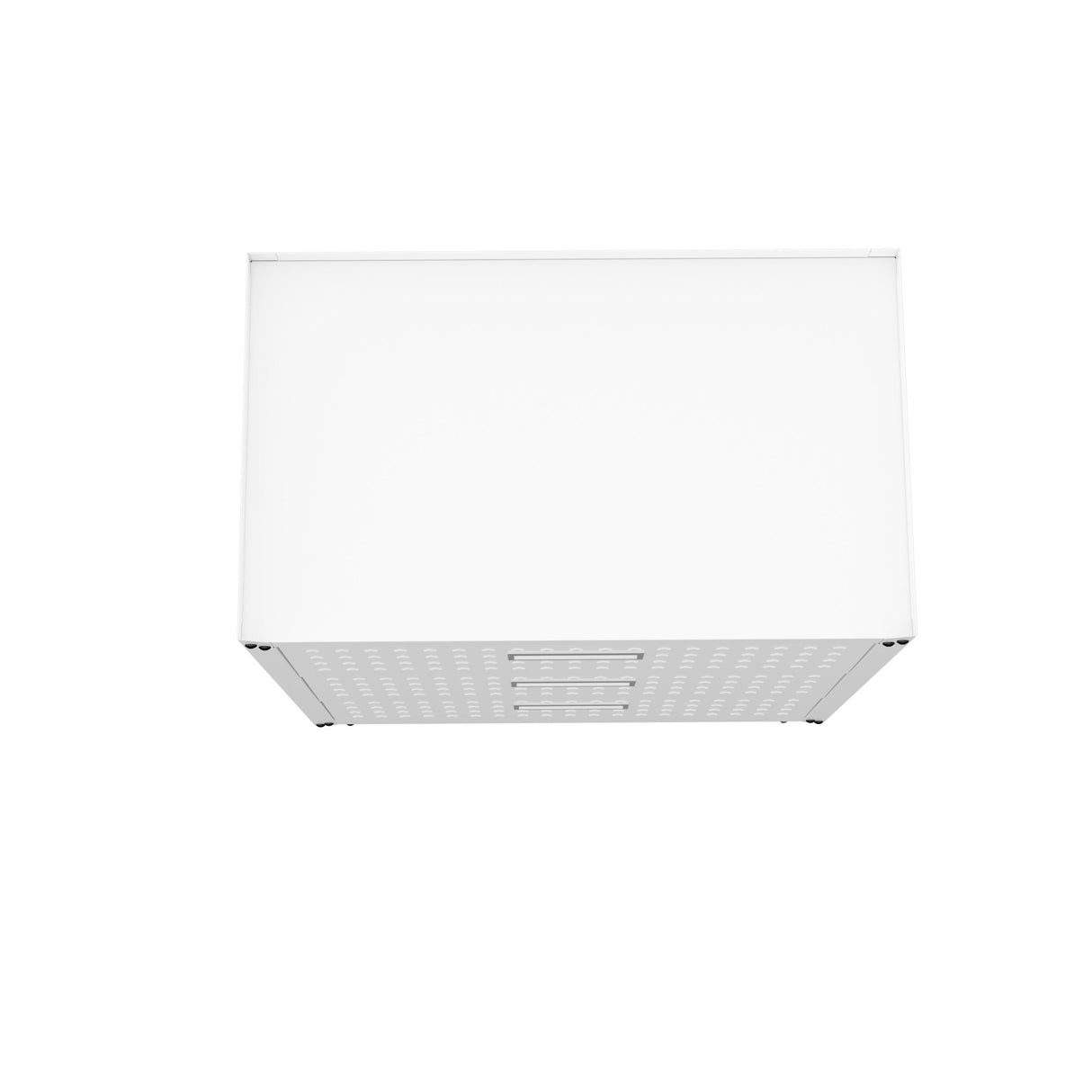 Fortress 31.5" Mobile Garage Chest with Drawers in White by Manhattan Comfort at Eve Furniture