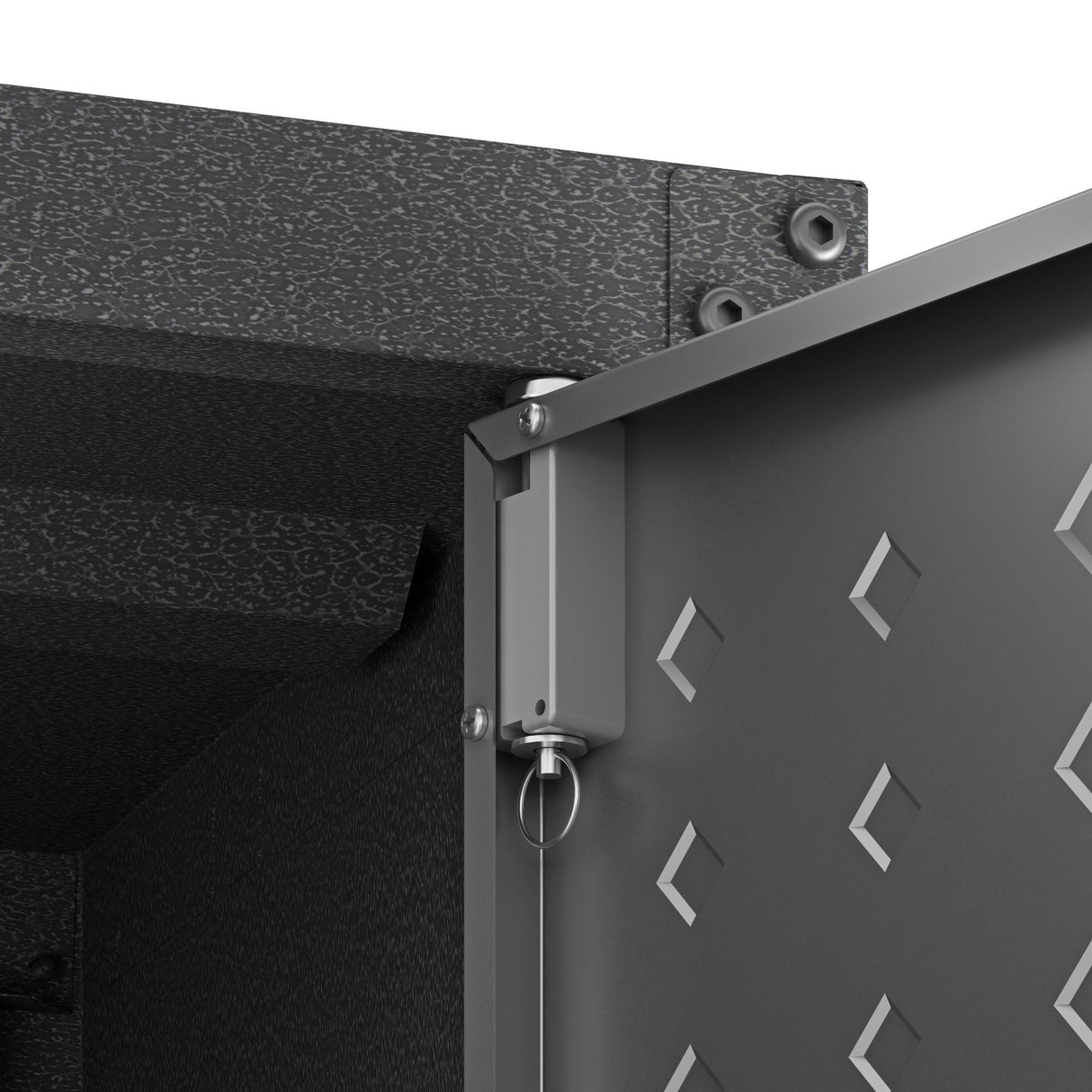 Fortress 6-Piece Garage Set in Grey by Manhattan Comfort at Eve Furniture