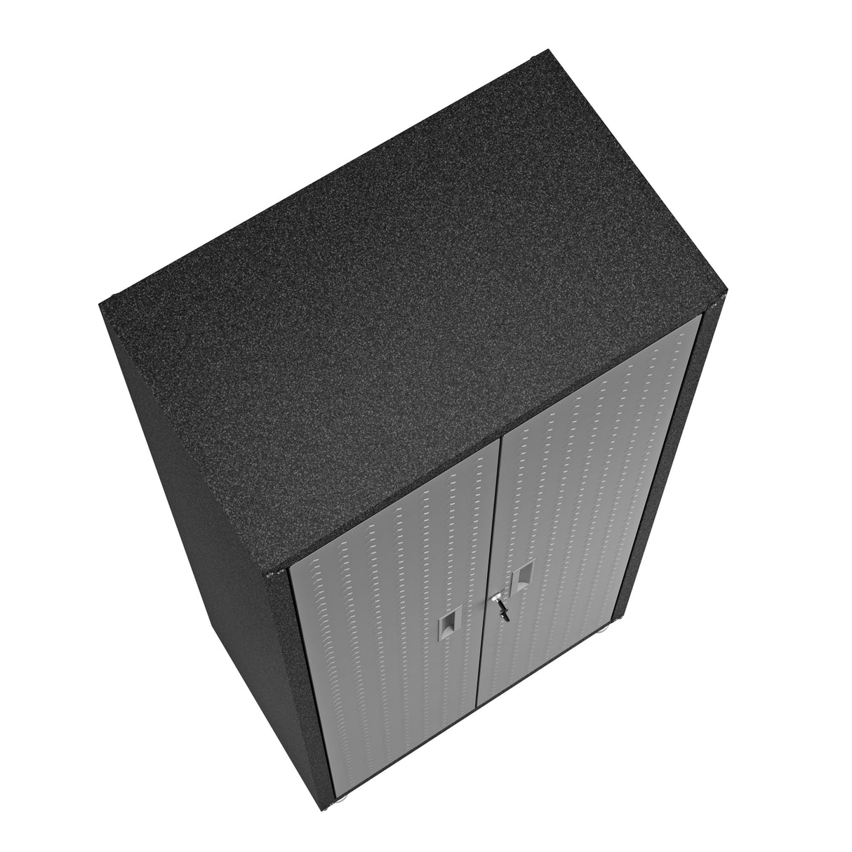 Fortress 74.8" Tall Garage Cabinet in Grey by Manhattan Comfort at Eve Furniture
