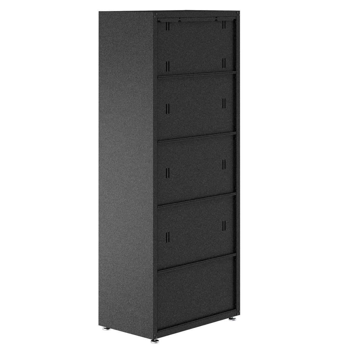 Fortress 74.8" Tall Garage Cabinet in Grey by Manhattan Comfort at Eve Furniture