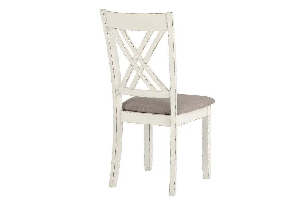 Fortress Chestnut/Vintage White 7-Piece Dining Set by Coaster at Eve Furniture