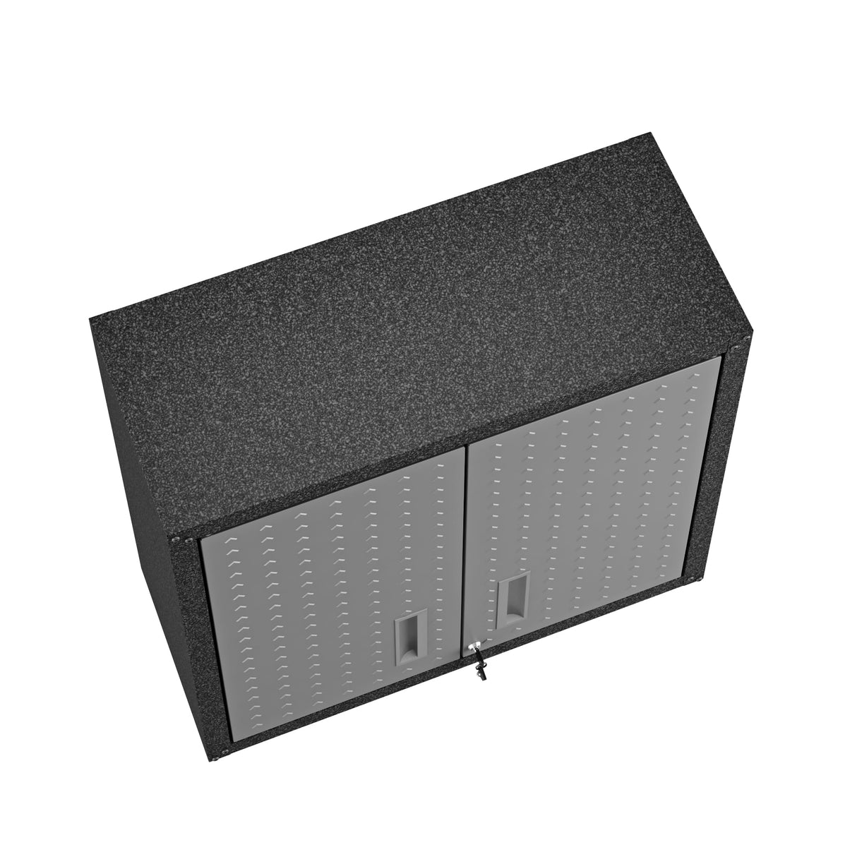 Fortress Floating Garage Cabinet in Grey by Manhattan Comfort at Eve Furniture