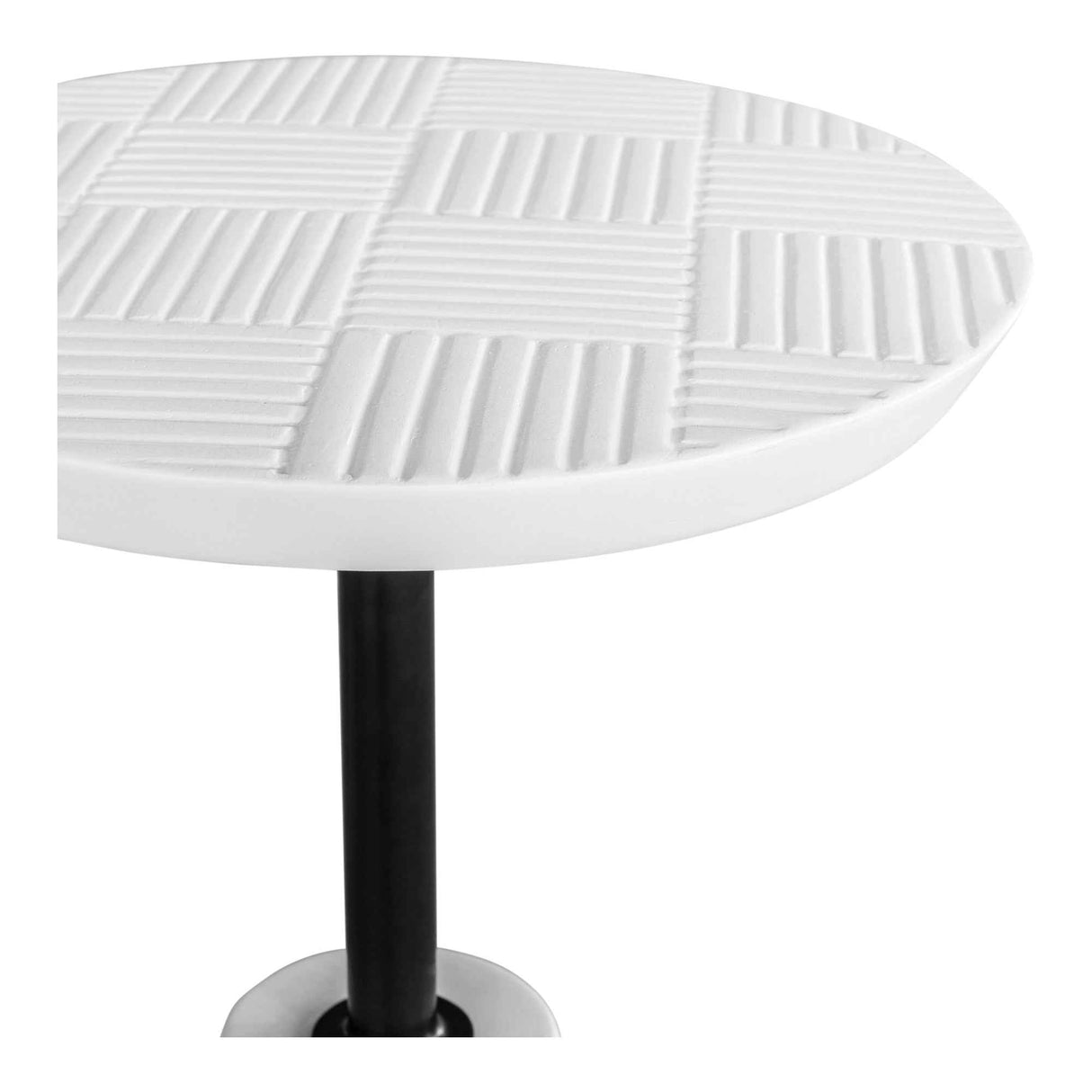 Foundation White Outdoor Accent Table by Moe's Home at Eve Furniture