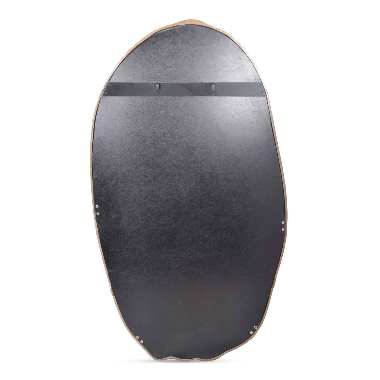 Foundry Gold Oval Mirror