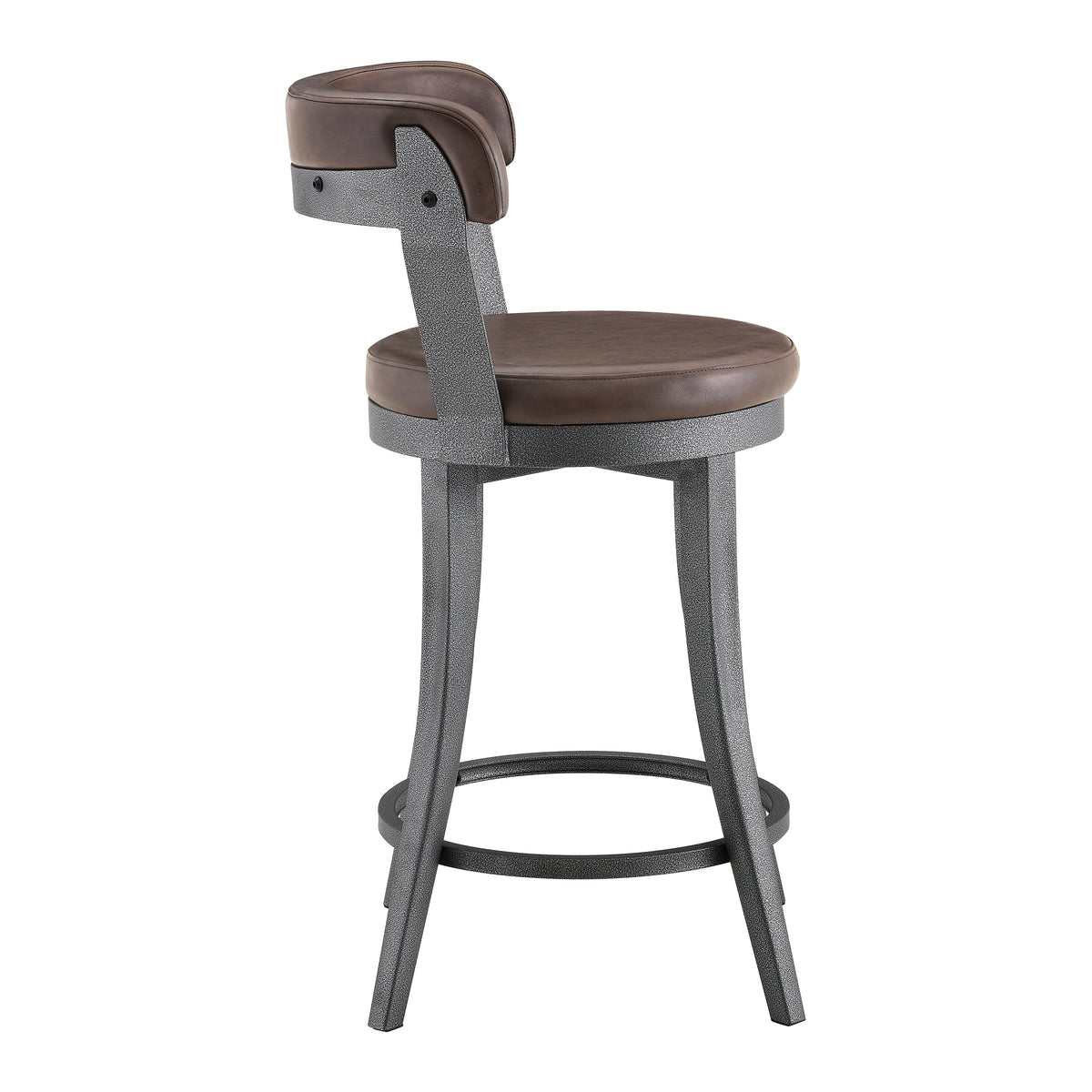 Foundry Gunmetal/Light Brown 7-Piece Counter Height Set by Homelegance at Eve Furniture