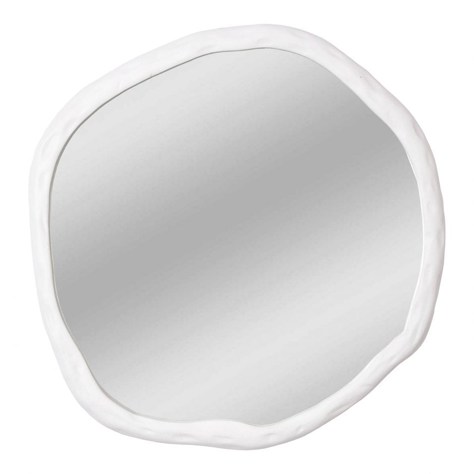 Foundry Mirror Small - White by Moe's Home at Eve Furniture