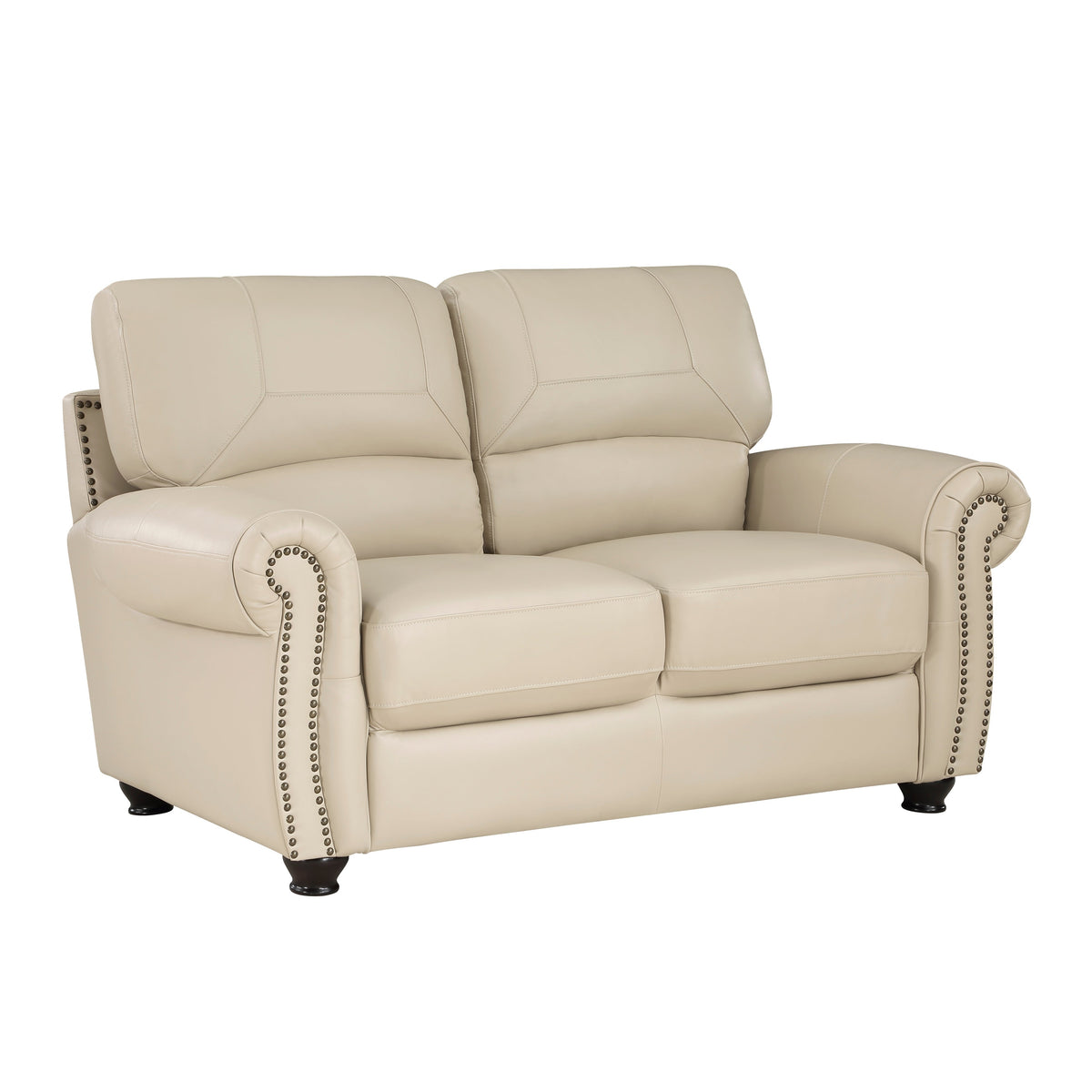 Foxborough Cream Loveseat by Homelegance at Eve Furniture