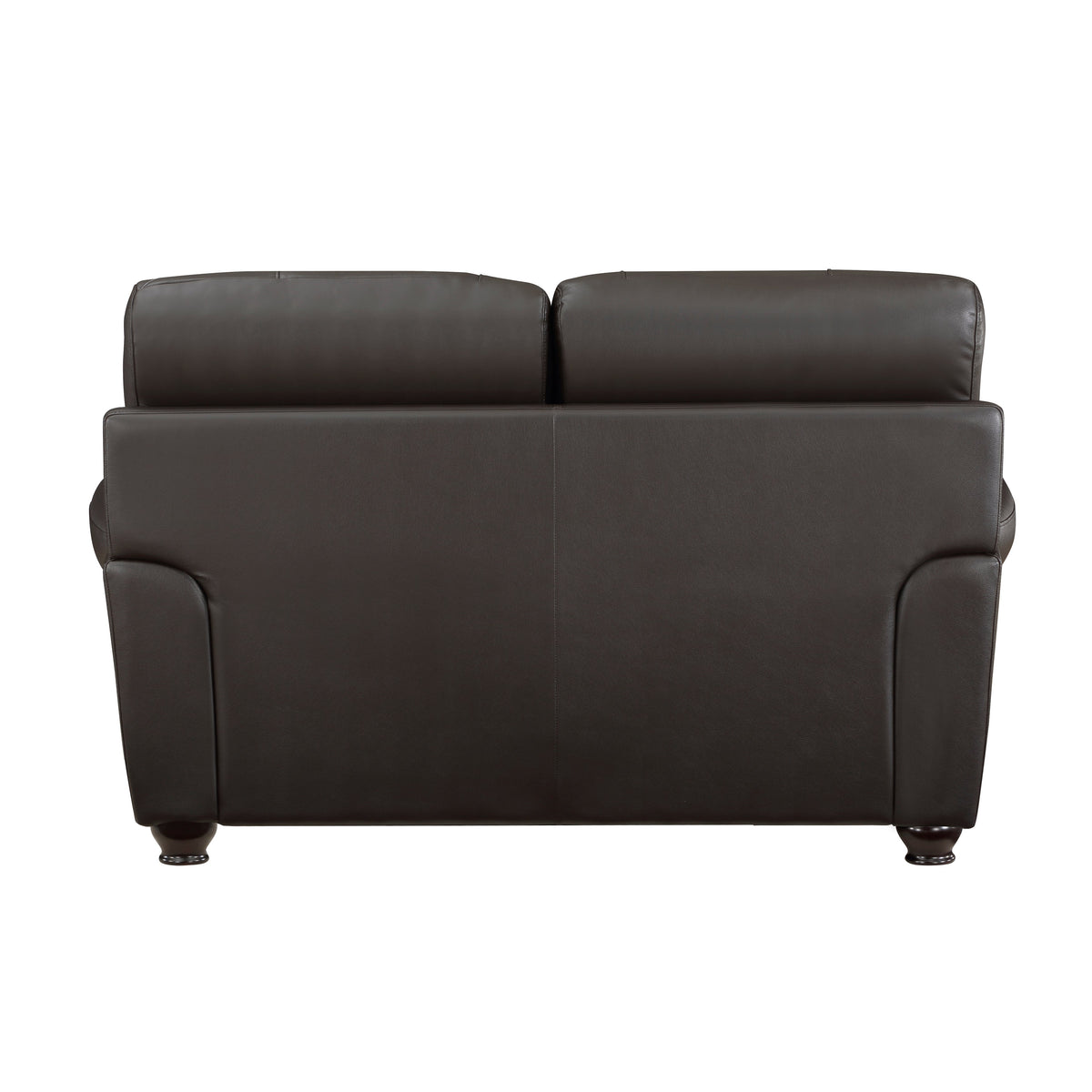 Foxborough Dark Brown 2-Piece Living Room Set by Homelegance at Eve Furniture