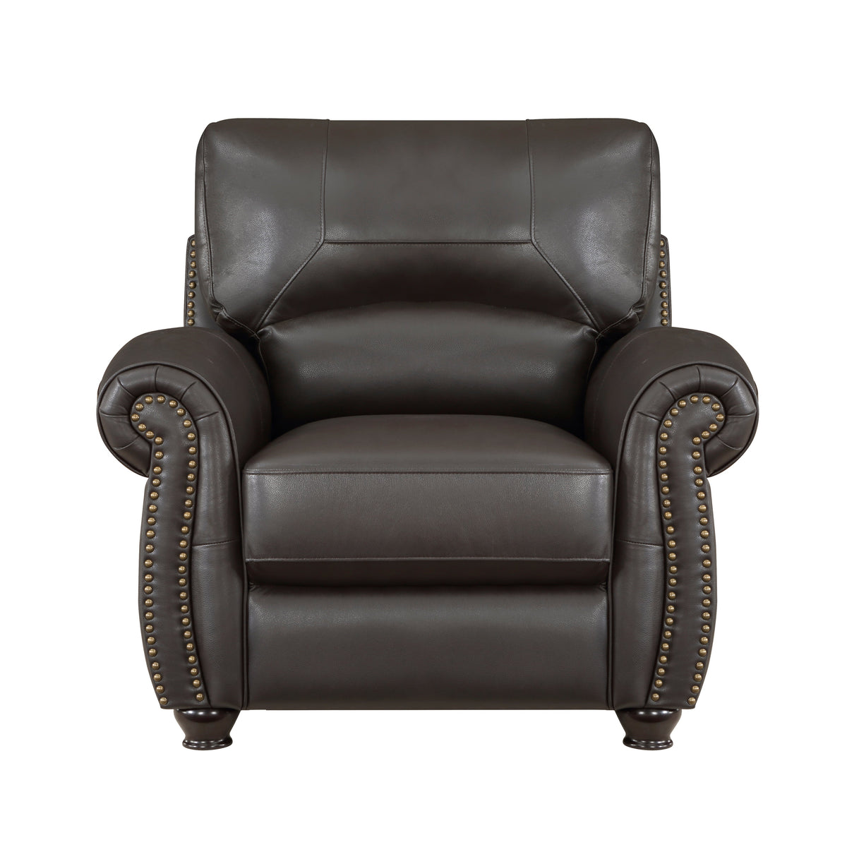 Foxborough Dark Brown Chair by Homelegance at Eve Furniture