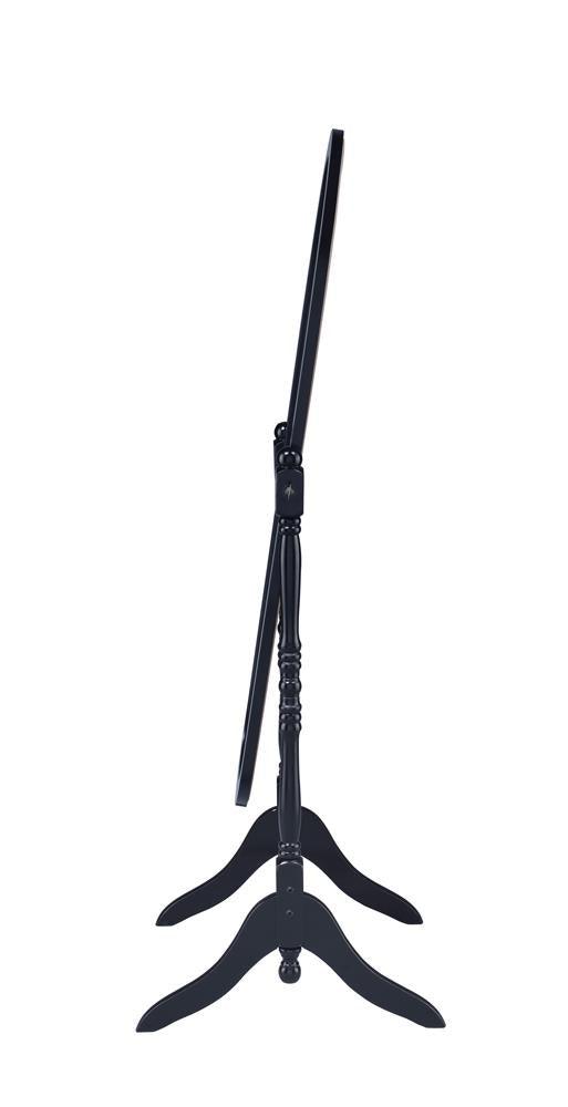 Foyet Black Oval Cheval Mirror by Coaster at Eve Furniture