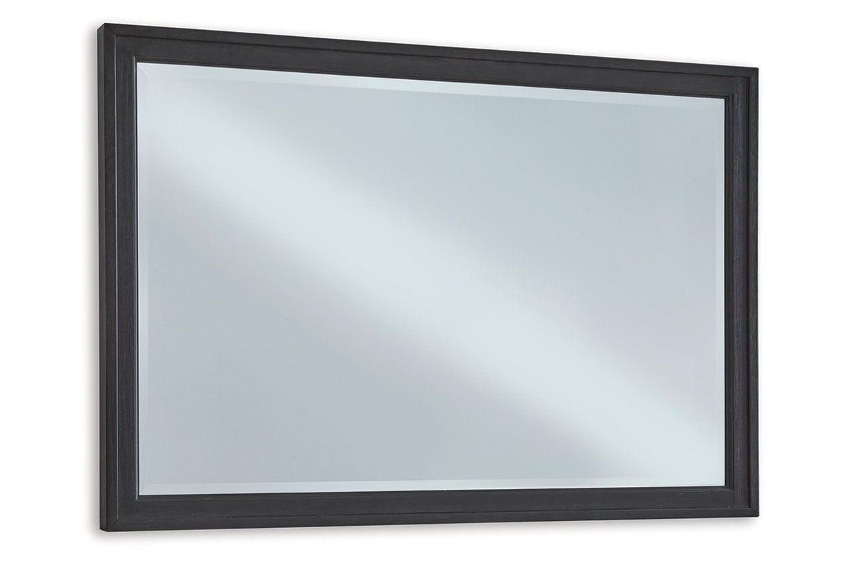 Foyland Black Bedroom Mirror (Mirror Only) by Ashley at Eve Furniture
