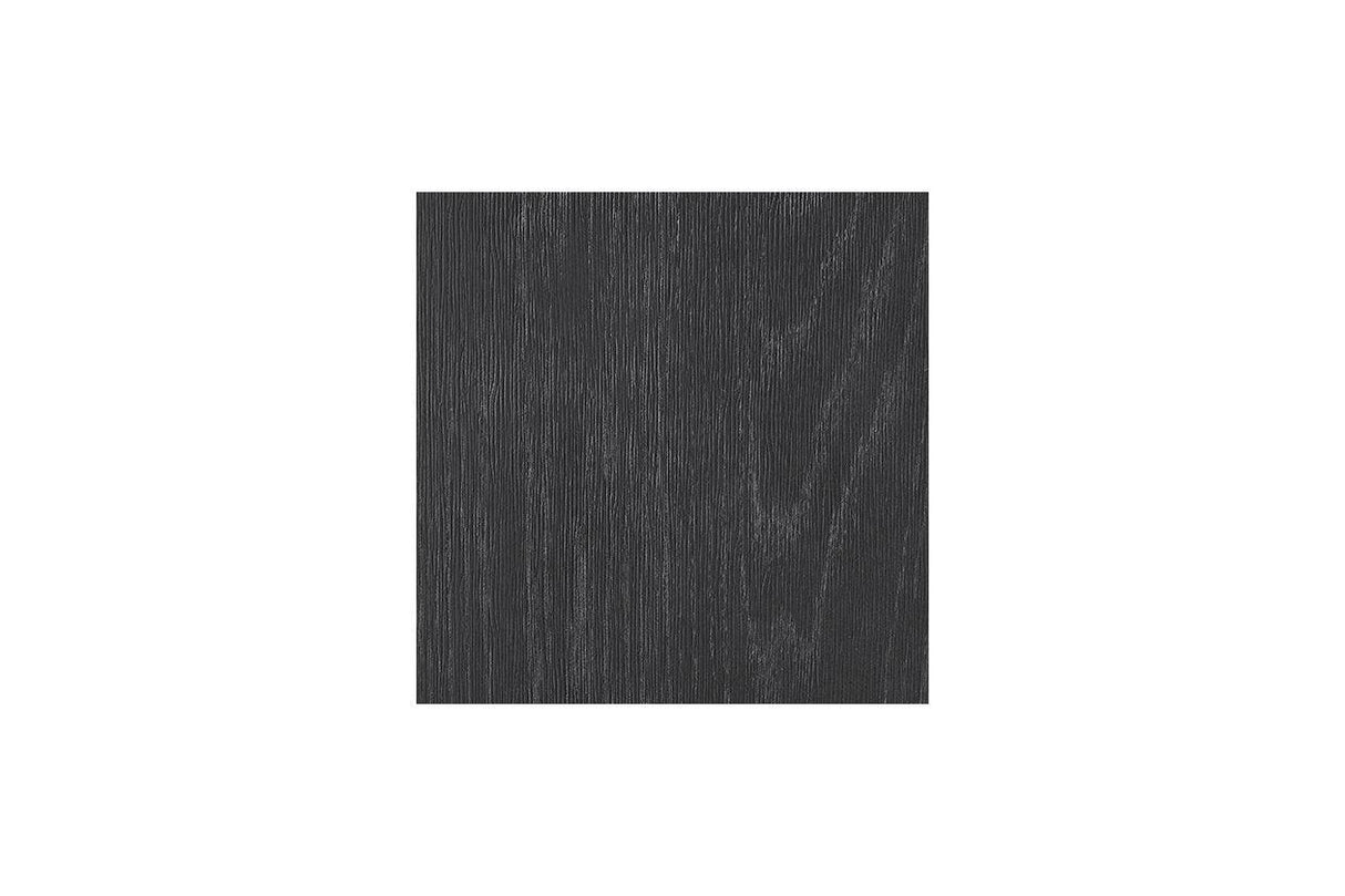 Foyland Black/Brown King Panel Storage Bed by Ashley at Eve Furniture